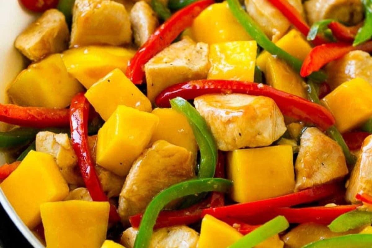 2. Mango Chili Chicken