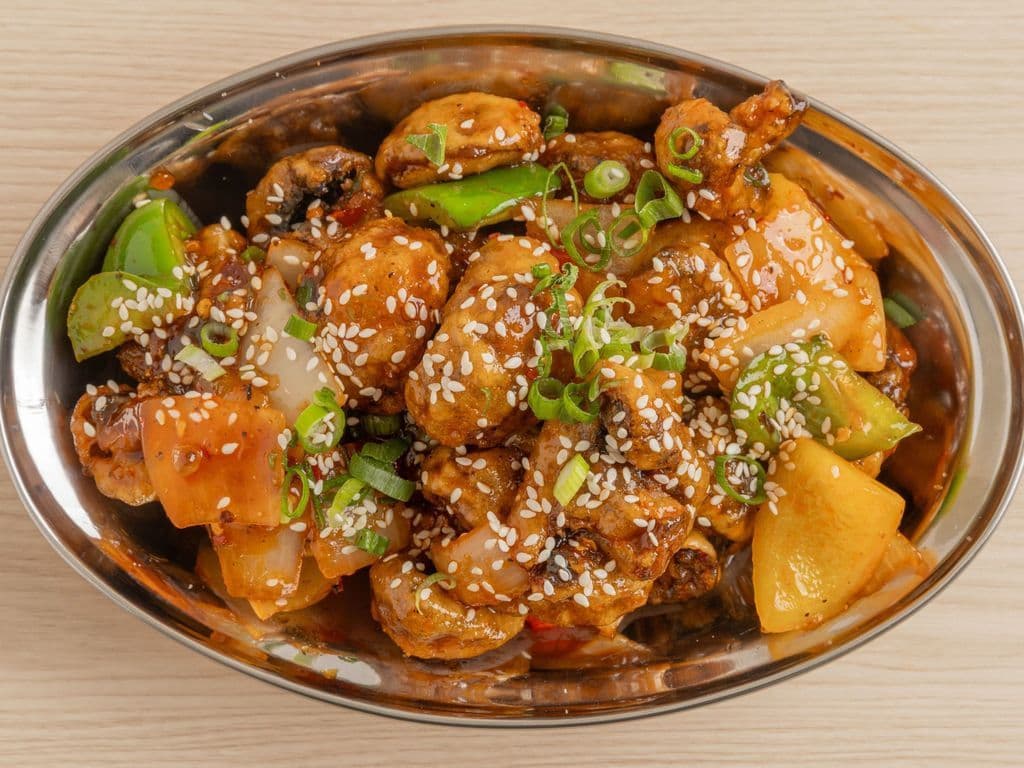 Honey Chilli Mushroom