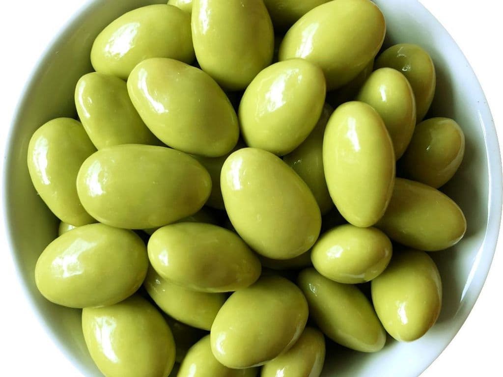 MATCHA GREEN TEA ALMONDS 1 LB