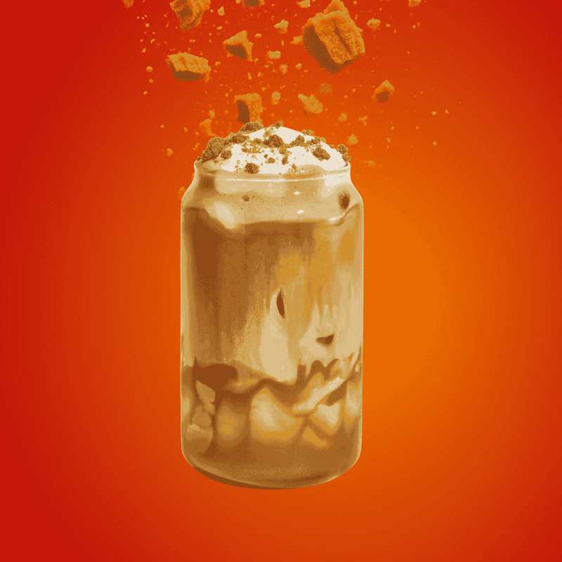 Speculoos Iced Latte / Latte Glacé Speculoos