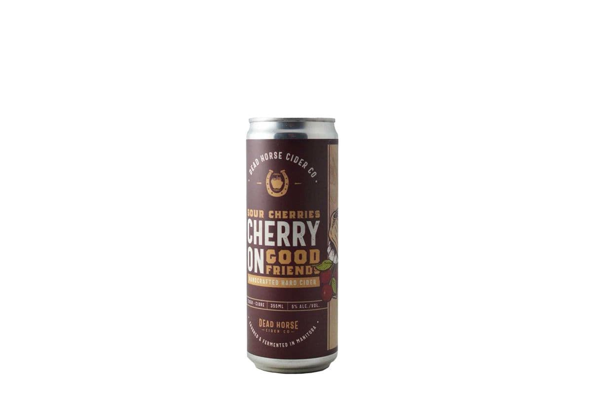 Dead Horse Cider Co. "Cherry On Good Friends" Cider (1 x 355ml)