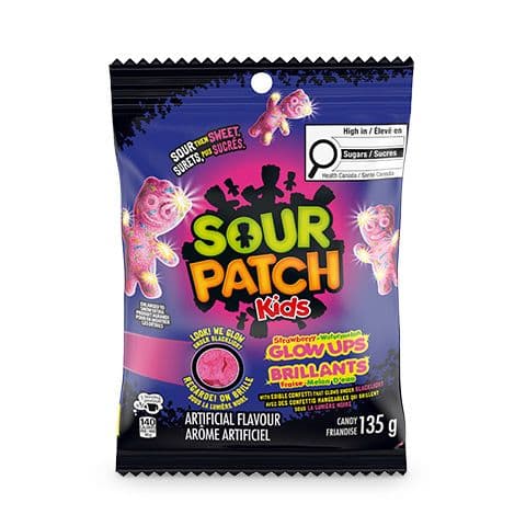 Sour Patch Kids Glow 135g (was $4.99)