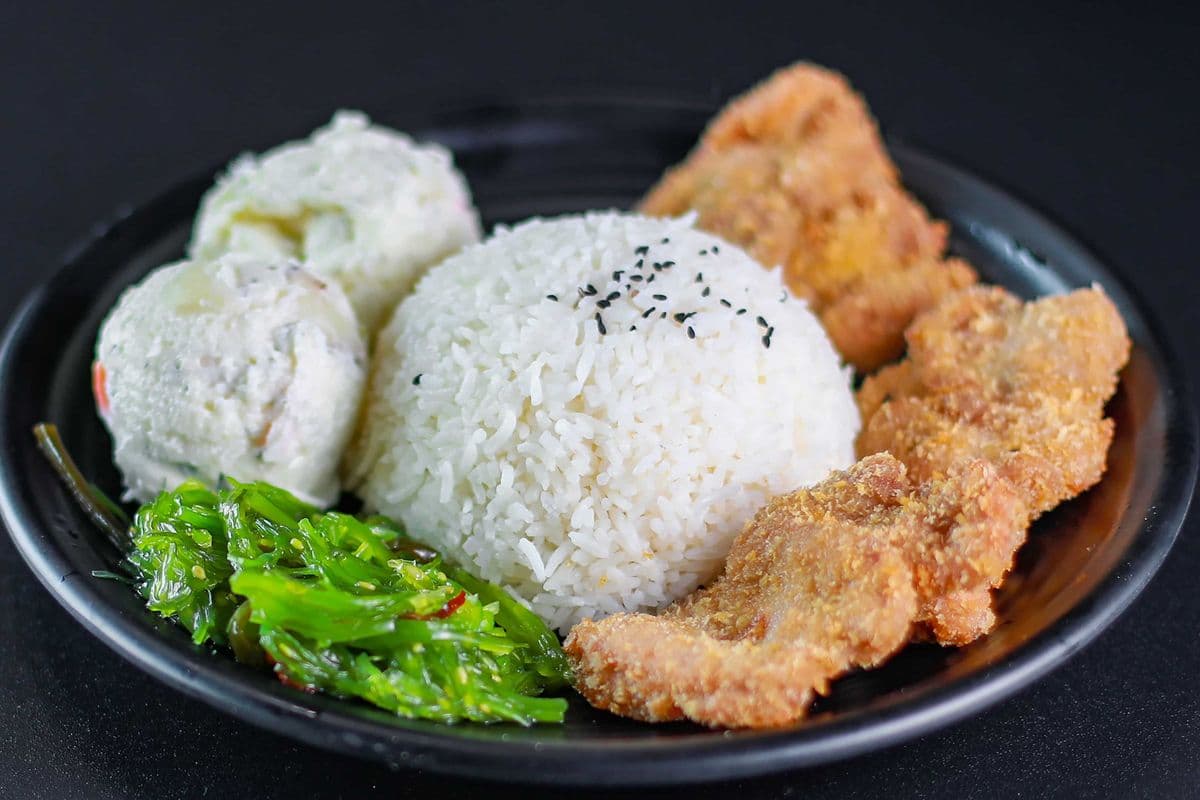 B1. Pork Cutlet Bento (Regular)吉列猪扒饭（正常） (Regular)