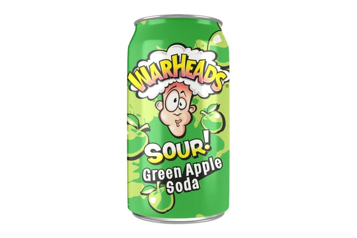 Warheads Sour Soda Green Apple