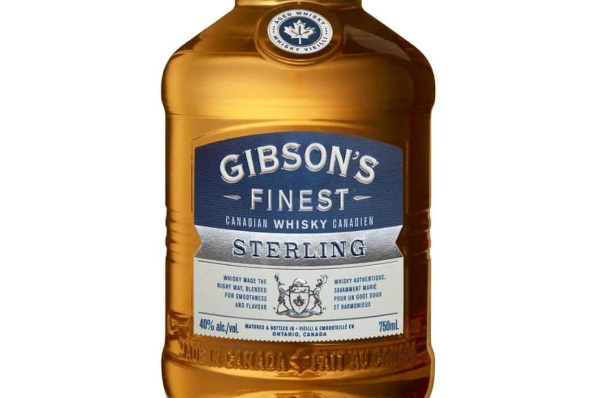 Gibson's Sterling Whisky (750 ml) (1 x 750 ml)