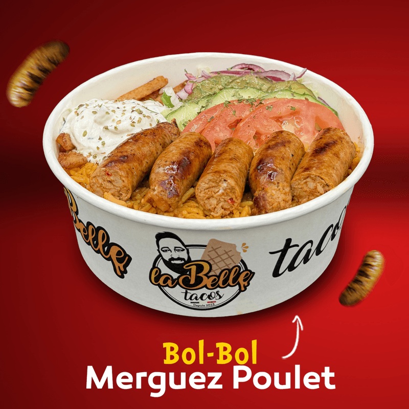 Bol-Bol Merguez Poulet / Merguez Chicken Bowl