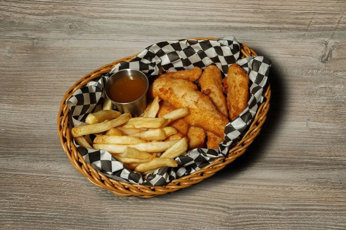 Chicken Tenders (5 piece with fries)
