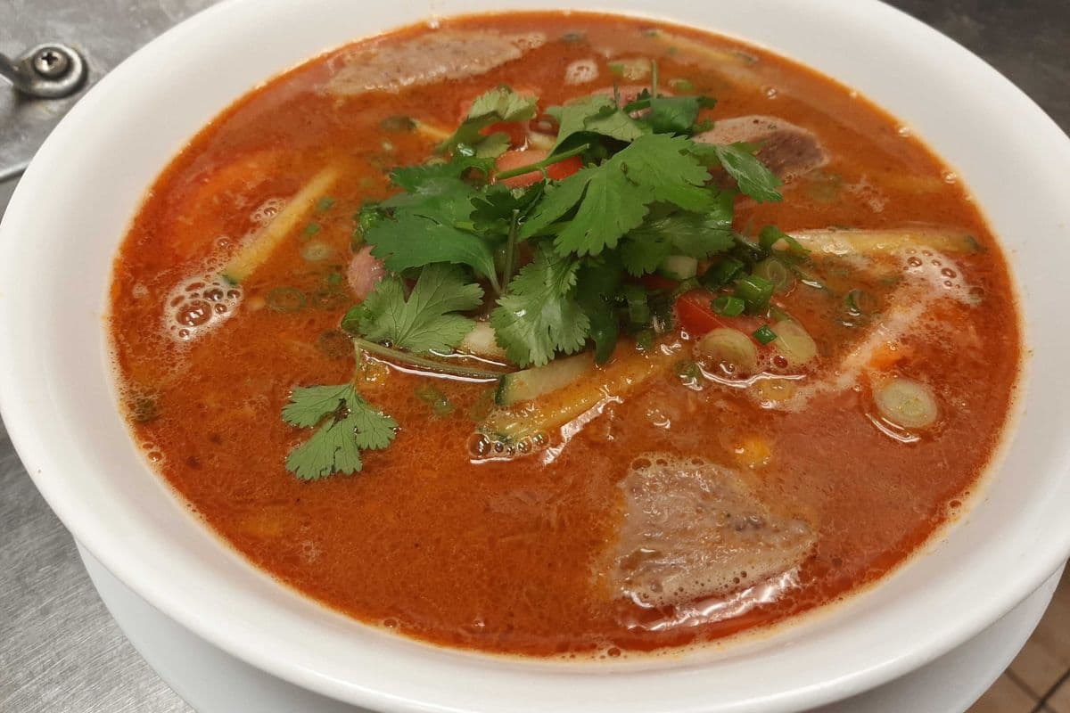91. Peanut Satay Special Noodle Soup