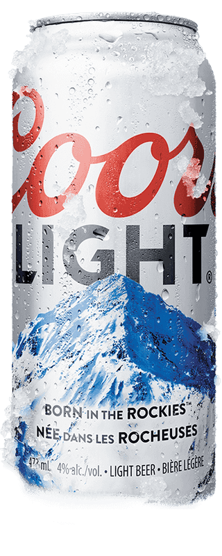 Coors Light - boite de quatre / Coors Light Pack of Four
