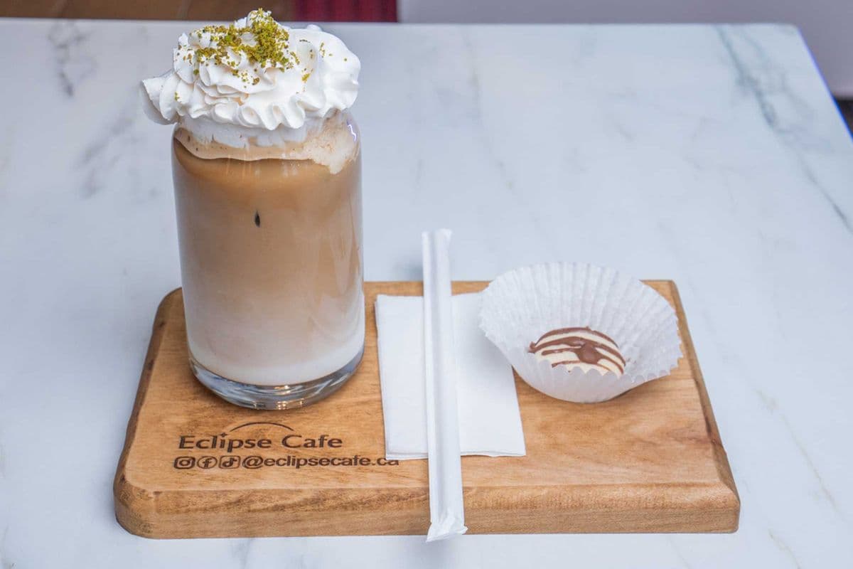 Iced Pistachio Latte