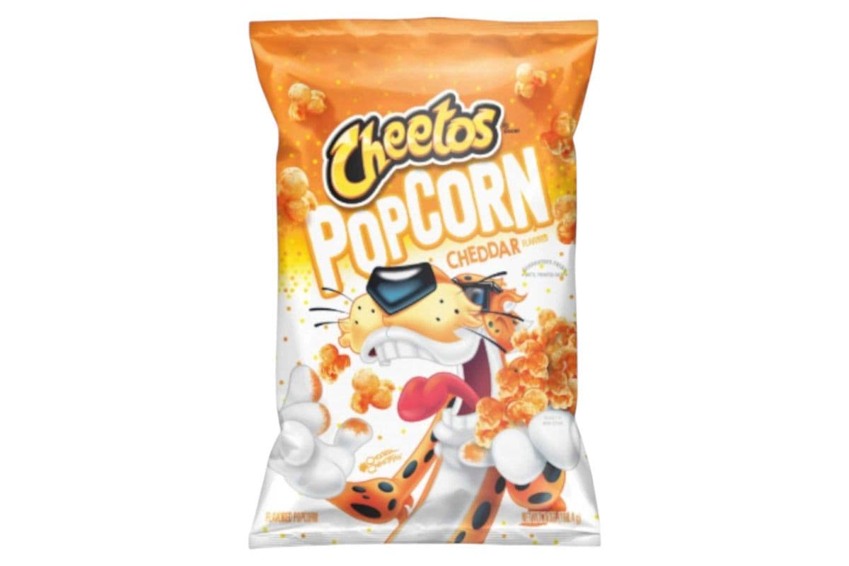 Cheetos Popcorn Cheddar (180gm) (290 Cal)