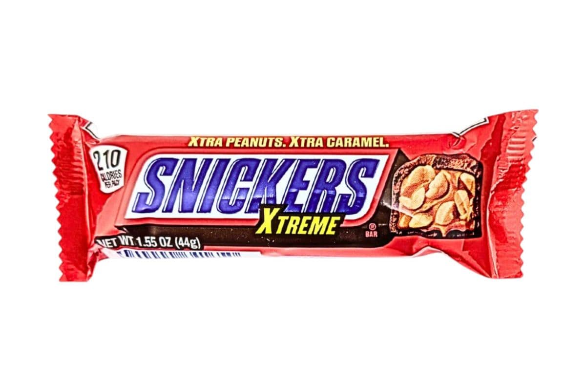 Snickers Xtreme Share Size 2 Bars (88gm) (210 Cal)