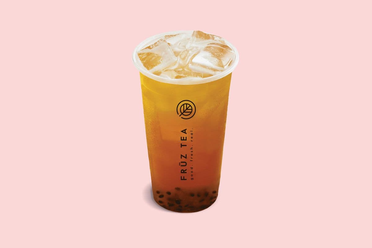 Passion Fruit Lime Tea with Aloe Vera and Basil