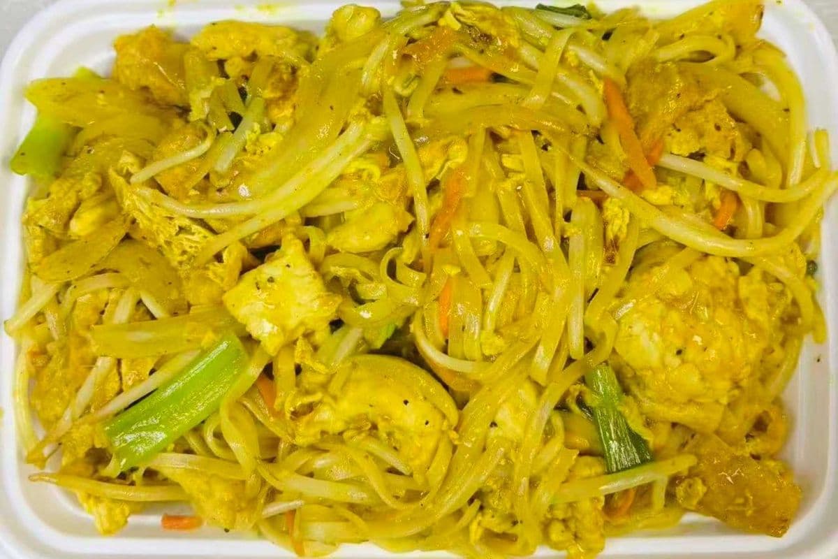 K3 Thai Style Curry Noodle Spicy Stir-Fried