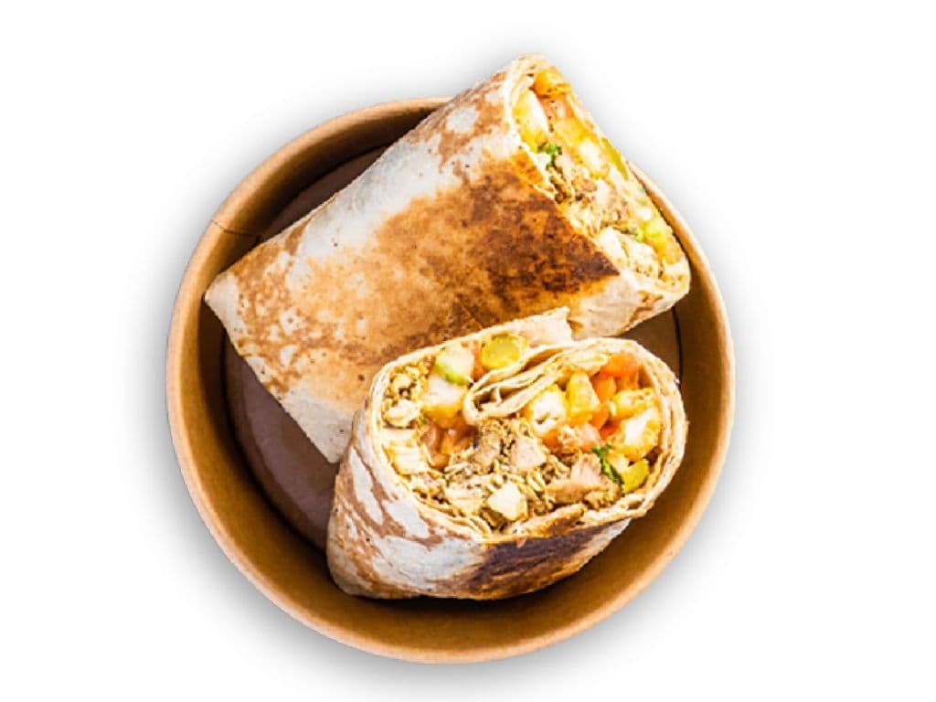 Baharat Chicken Wrap