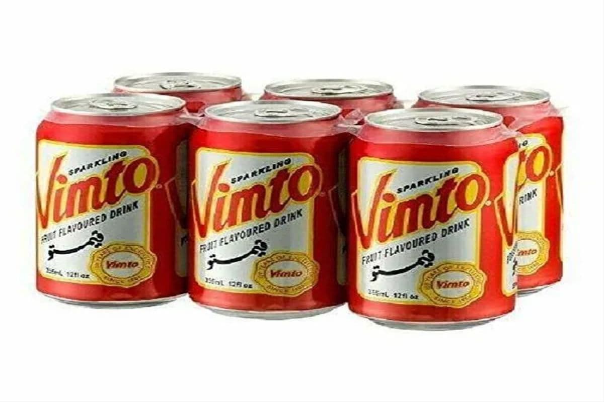 Six Vimto Fruit Drink (330ml)