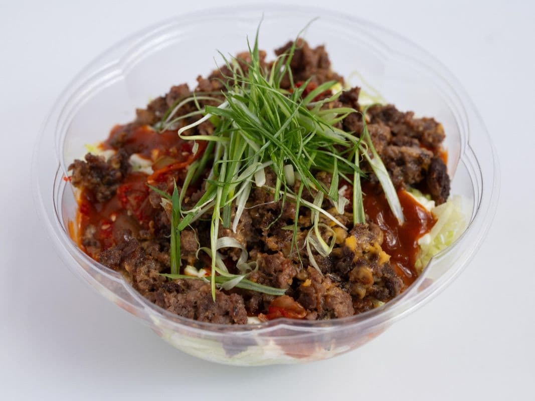 Korean Beef and cheese SALAD
