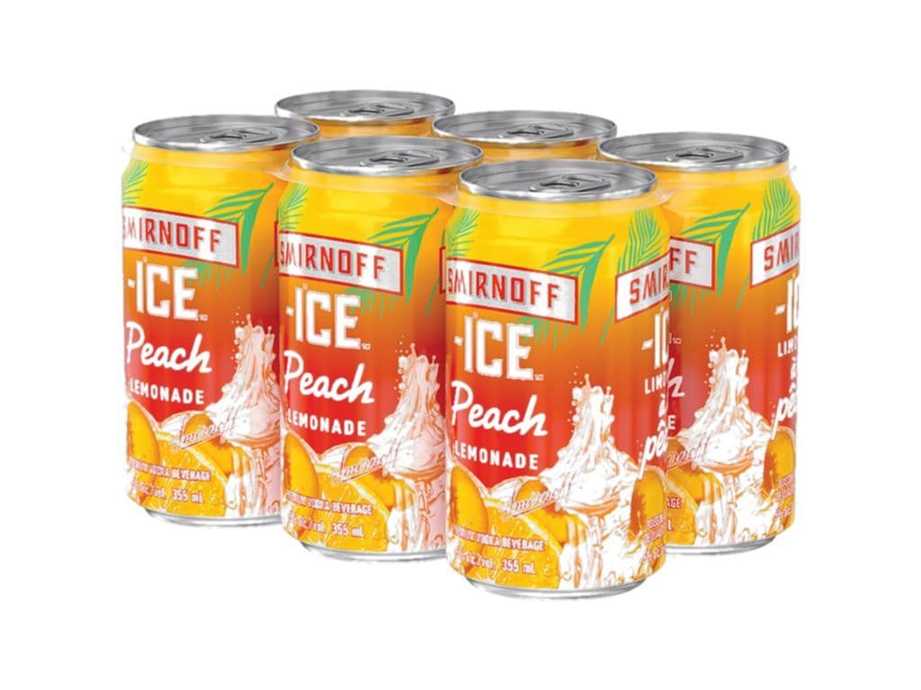 Smirnoff Ice - Peach Lemonade Can
