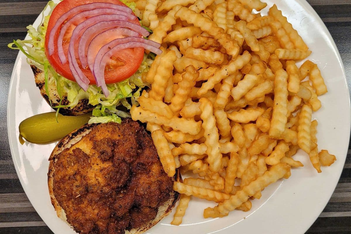 Southern Buttermilk Fried Chicken Burger