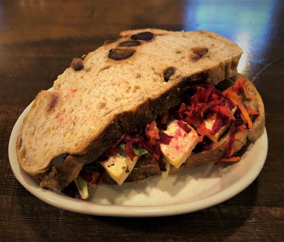 Vegan Tofu Sandwich