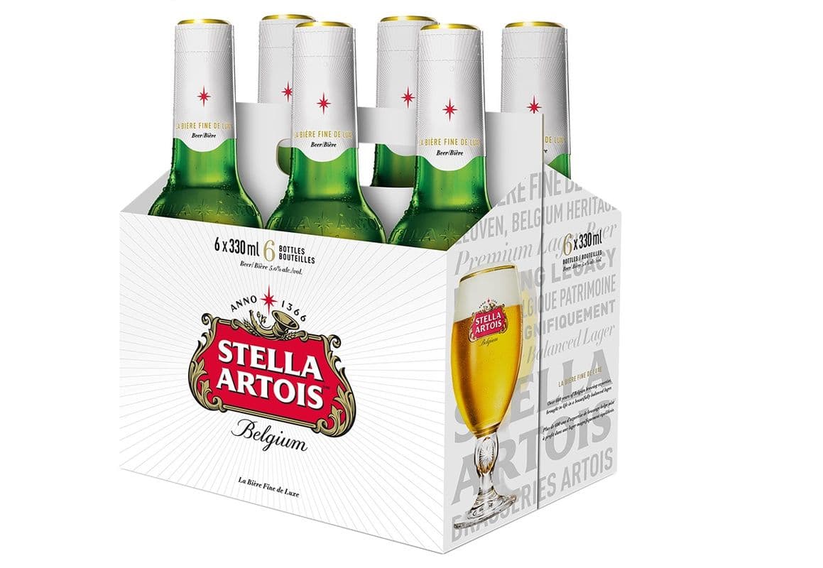 Stella Artois 6 Bottle (6 x 330 ml Bottle)