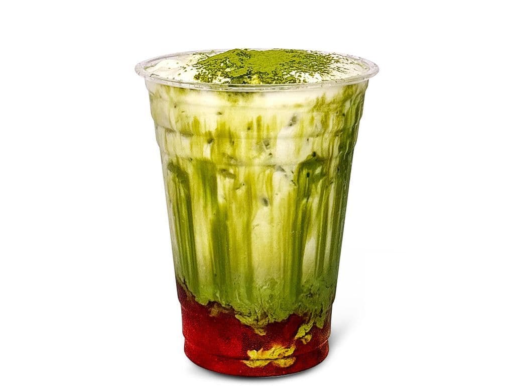Matcha-Strawberry Harmony
