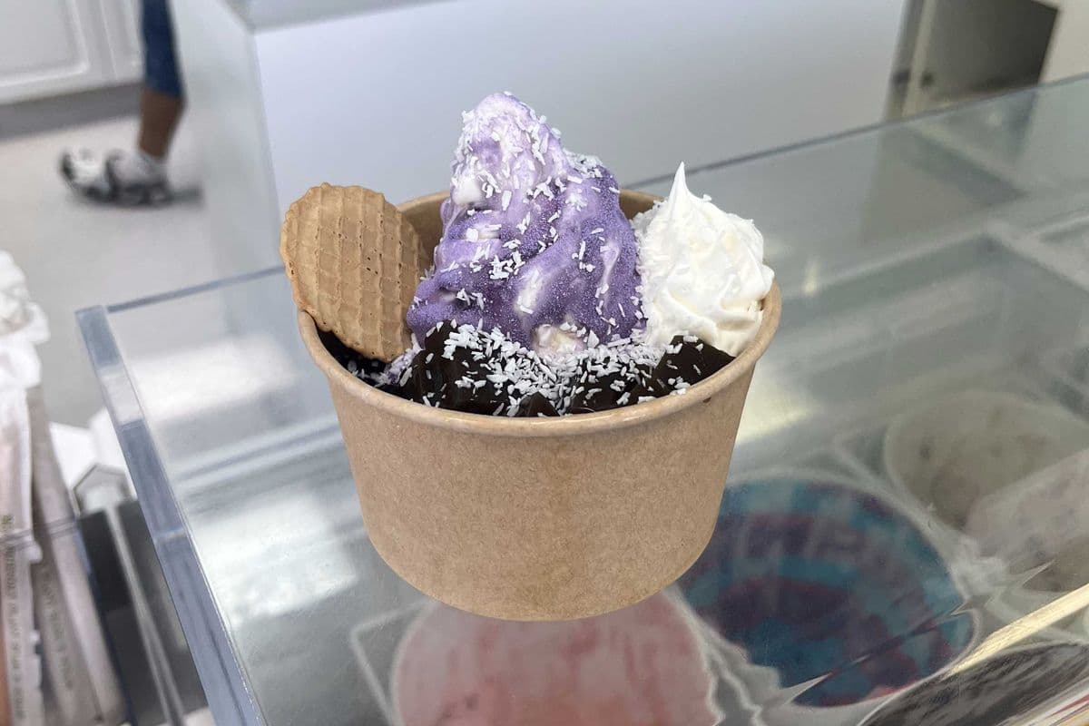 Ube Sundae