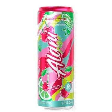 Alani Boisson Énergisante Fantasie aux Cerises 355ml/ Alani Energy Drink Cherry Twist 355ml