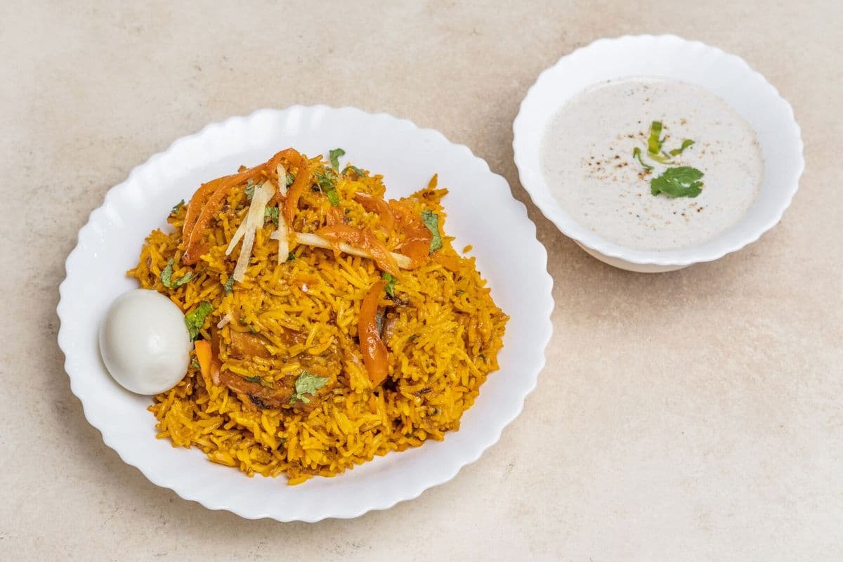 Chicken biryani