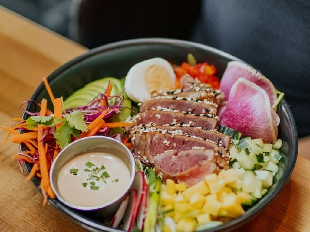 Bol tataki de thon / Tuna Tataki Bowl