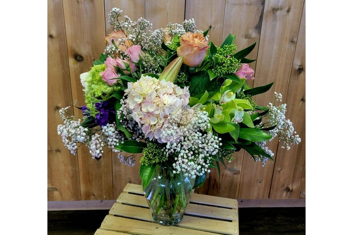 3. Designer Choice Vase Arrangement