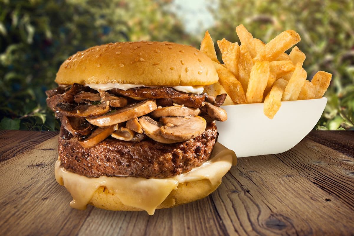 Mighty Mushroom Burger
