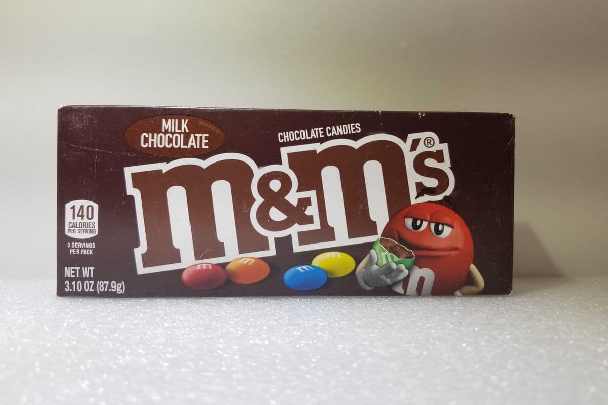 M&m milk chocolate (87.9g)