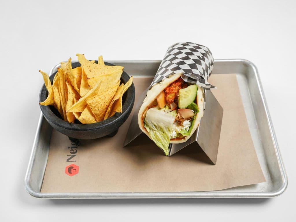 CHICKEN SHAWARMA WRAP