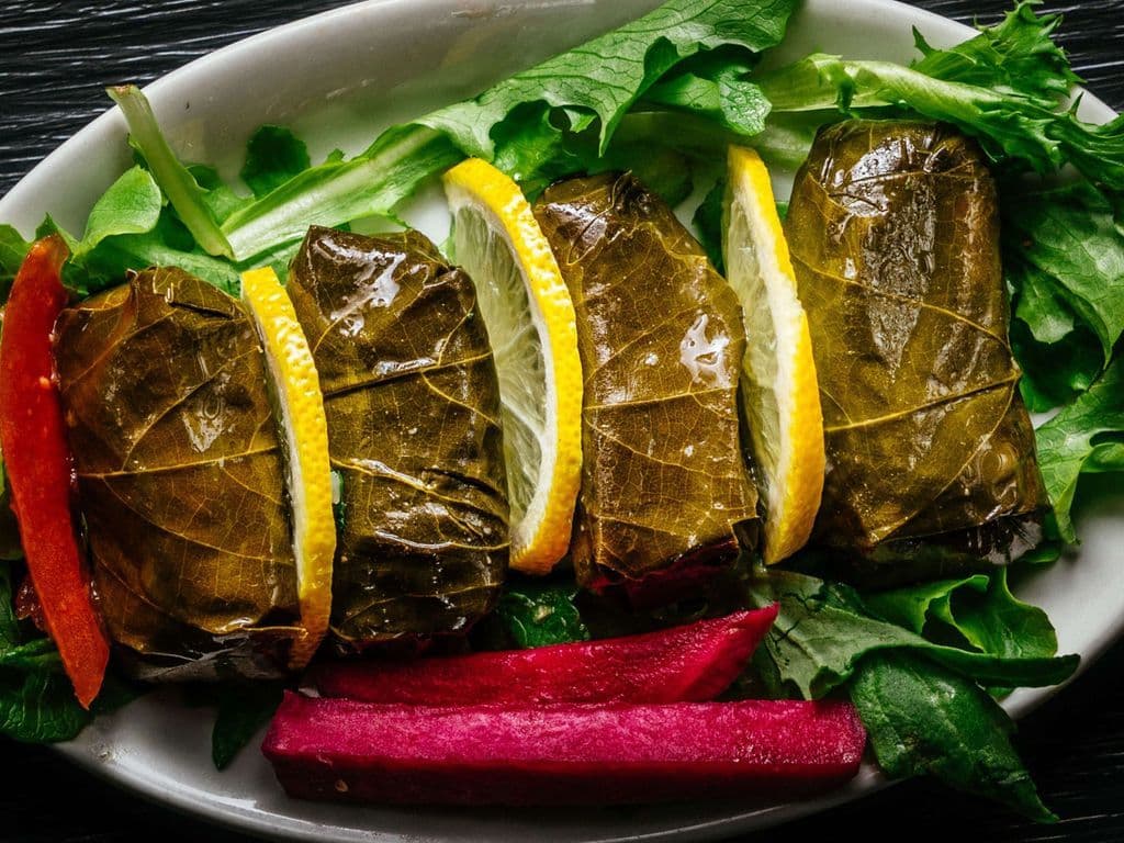 Vine leaves