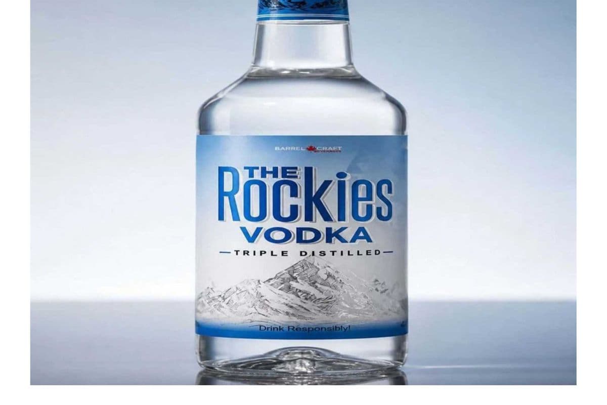THE ROCKIES VODKA 1.75 LITRE (1 x 1.75LITRE )