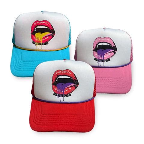Slurpee Tongue Trucker Hat - Assorted colours