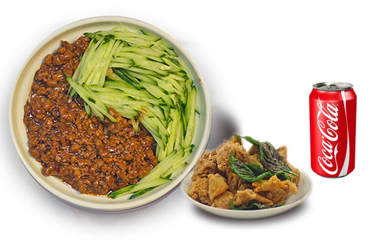 Noodle with Meat Sauce Combo 炸酱面套餐
