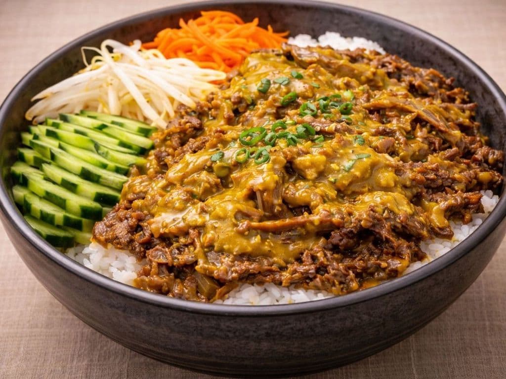 Curry Beef Rice Bowl