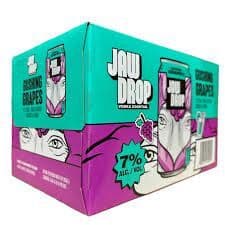 JAW DROP GUSHING GRAPES 6 CAN (6 x 355ml)