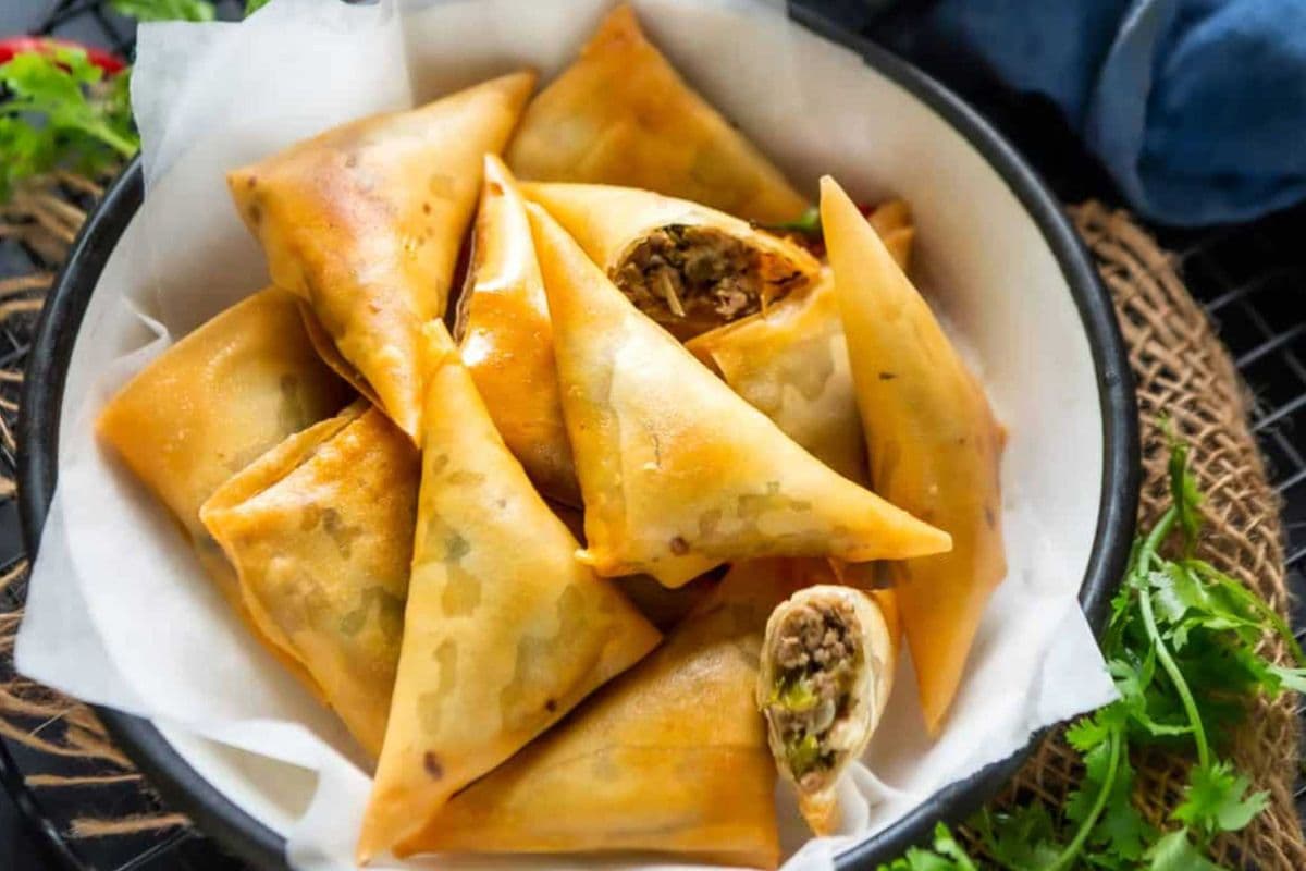 Crispy Chicken Samosa (4 pcs)