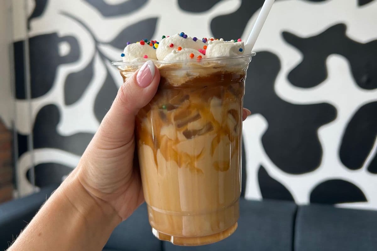 Salted Caramel Cupcake Latte