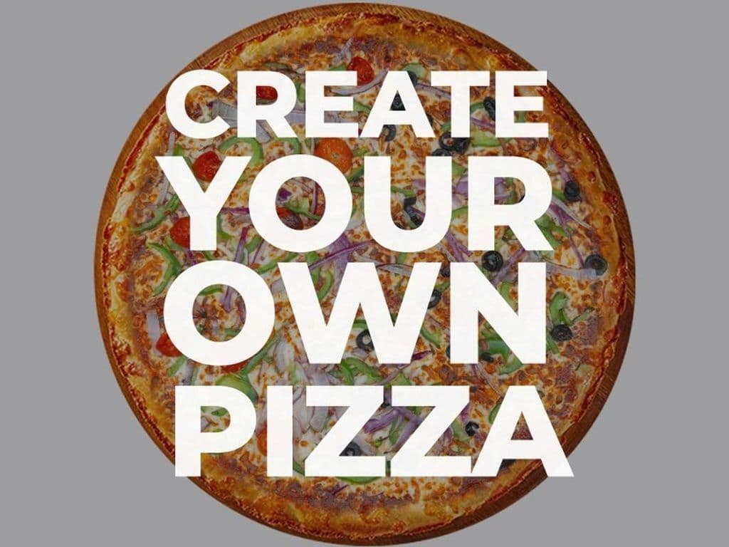 12" Medium Customize Your Own Pizza