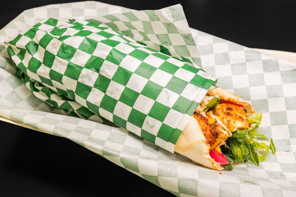 Paneer Shawarma Wrap