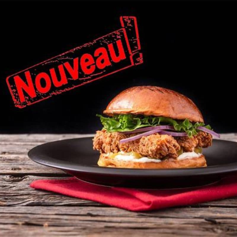 Grand Sandwich au Poulet Croustillant Original / Big Original Crispy Chicken Sandwich