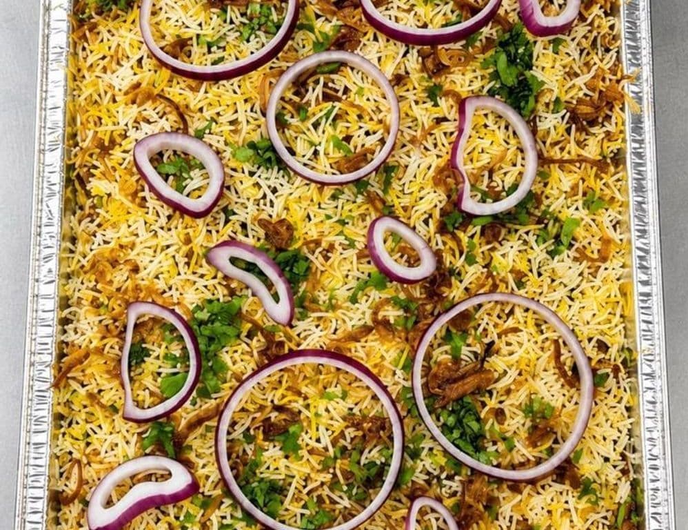 Vijaywada Chicken Biryani. Chef's Special (Medium Tray)