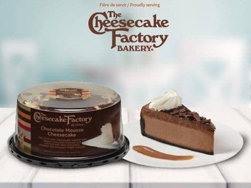 6" Chocolate Mousse cheesecake / 6" Mousse au chocolat Gâteau au Fromage