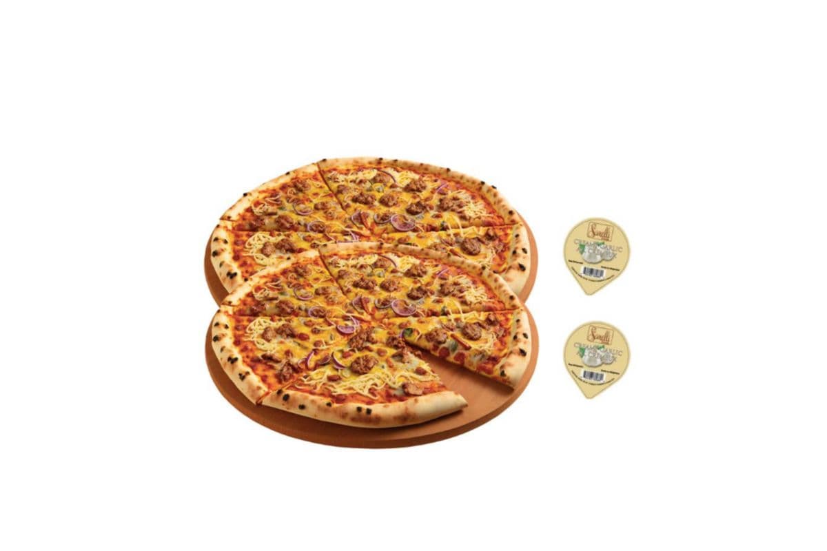 Two Small Pizzas