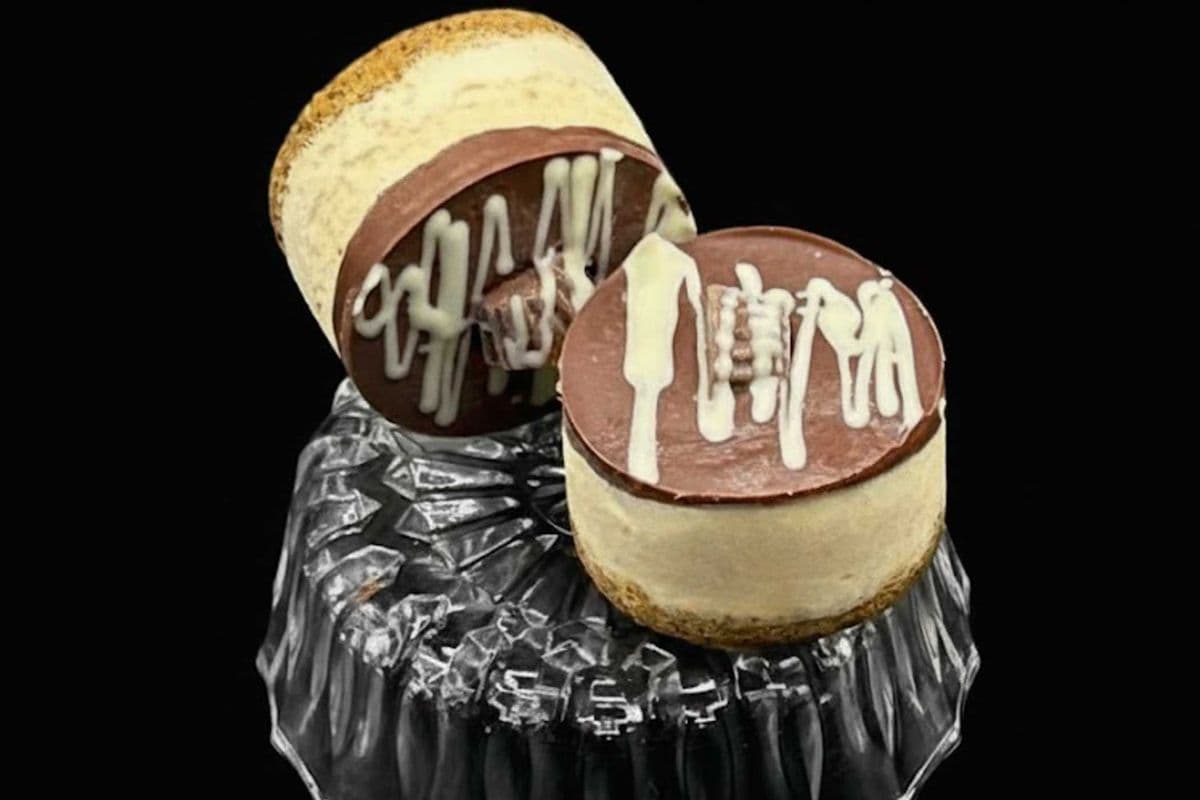 Mini Chocolate Peanut Butter Cheesecake