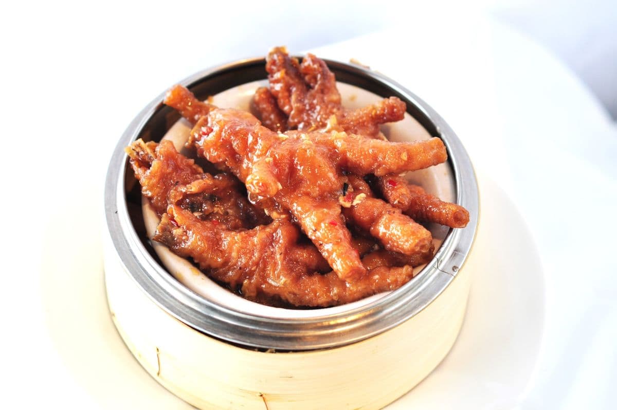 14. Steamed Chicken Feet in Black Bean Sauce